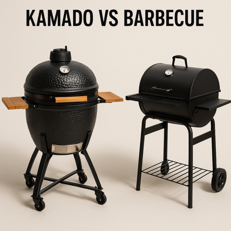 Kamado vs barbecue
